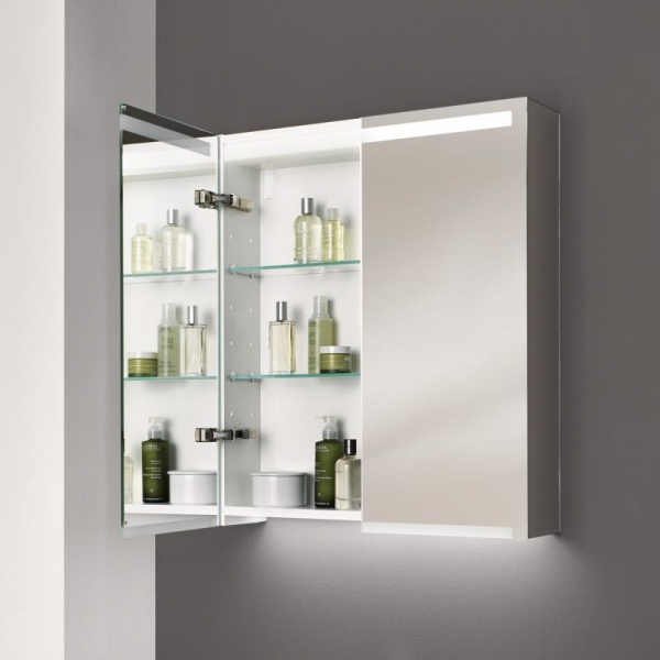 Зеркальный шкафчик с подсветкой 75 см Keramag Option Plus 800376000