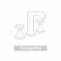 Душевой набор hansgrohe Crometta Vario и мыльницей Casetta 65, белый/хром 26553400