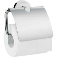 Держатель рулона туалетной бумаги с крышкой Hansgrohe 41723000