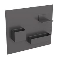 Комплект магнитной доски 449 x 388 x 75 мм, цвет: лавовый матовый 500.649.JK.2 