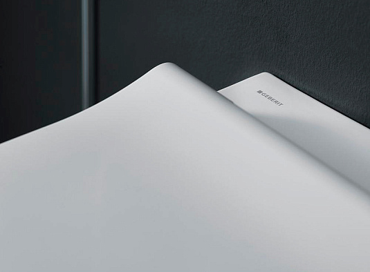 Унитаз подвесной безободковый Rimfree в комплекте с сиденьем с плавным закрыванием SoftClose 500.683.01.2 Smyle Square 