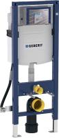Монтажный элемент Geberit Duofix для подвесного унитаза, 112 см, со смывным бачком скрытого монтажа Sigma 12 см, для лиц с ограниченными возможностями