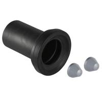 Соединительный патрубок Geberit с манжетой и защитной заглушкой d 90мм, L 18 см.