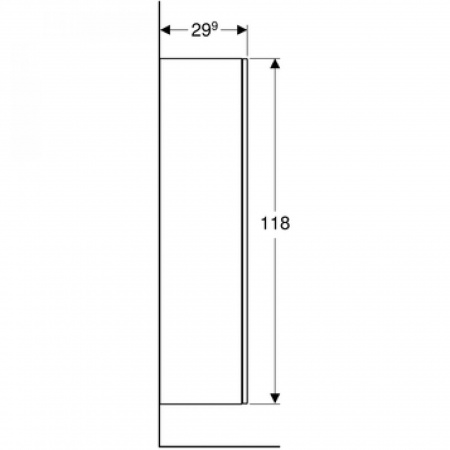 Шкаф-пенал  Geberit Smyle 500.361.JK.1