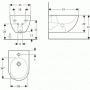 Биде подвесное Geberit Acanto 500.601.01.2