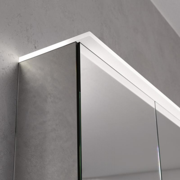 Зеркало-шкаф с подсветкой 90 см Keramag Option Plus 801491000