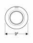 Кнопка смыва для унитаза Geberit Type 01 116.041.21.1 хром глянец