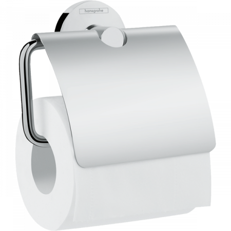 Держатель рулона туалетной бумаги с крышкой Hansgrohe 41723000