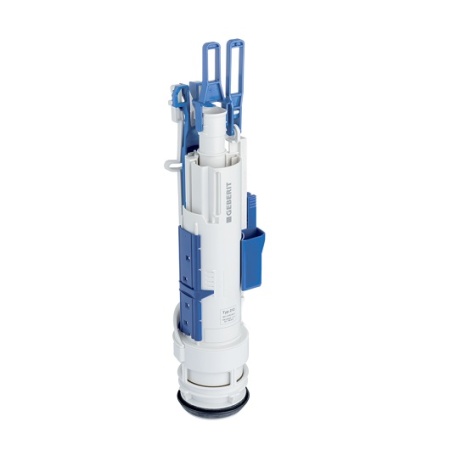 Сливной клапан Geberit типа 212, в сборе, для смывного бачка скрытого монтажа Sigma, Delta и UP300