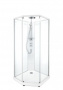 Задние стенки IDO Showerama 10-5 Comfort 90х90 см 558.301.00.1 прозрачное стекло, профиль белый