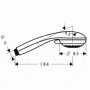 Ручной душ Hansgrohe Crometta 85 Variojet 28562000